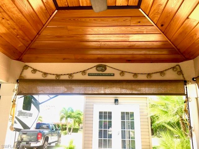 Details featuring french doors