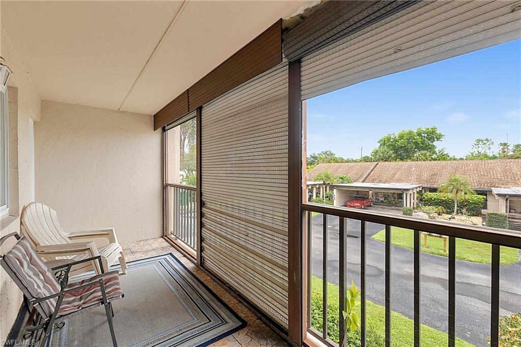 Balcony off Master bedroom, and Family room.
