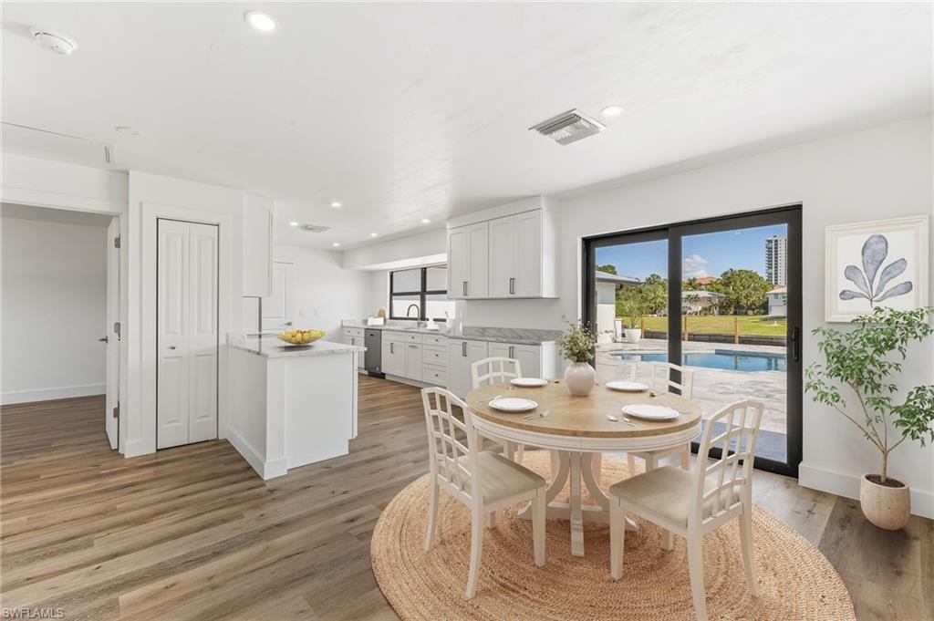 Staged Kitchen/Dining