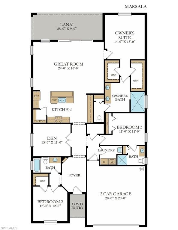 Marsala Floor Plan