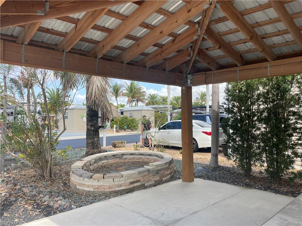 View of patio