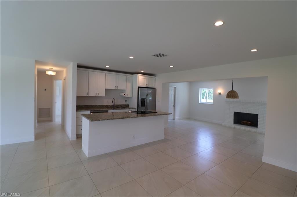 Kitchen into Family/Dining