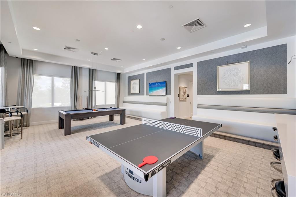 Billiard room