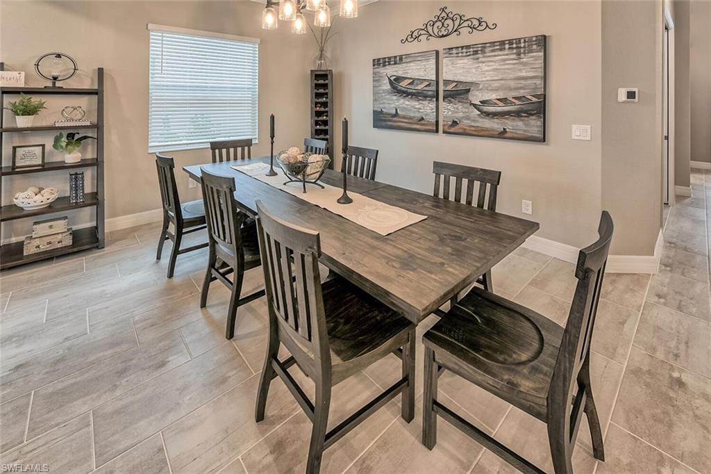 Dining room featuring baseboards