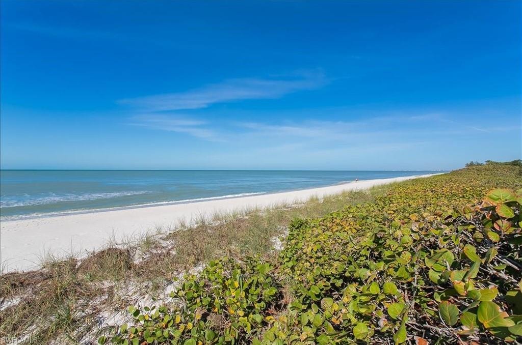 Water view with nearby beach