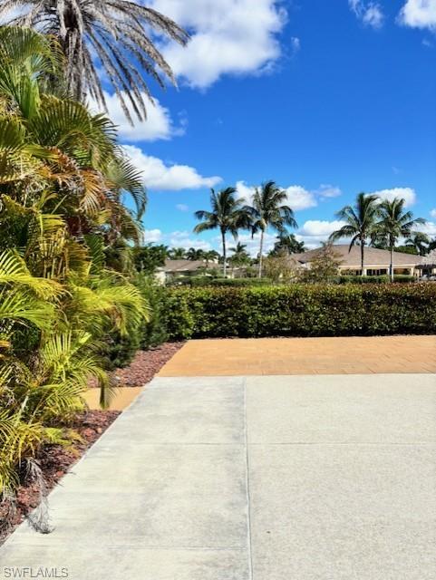 View of patio