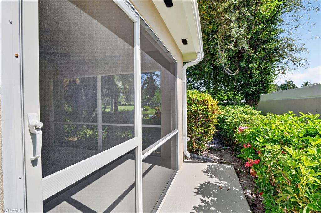 Screened lanai
