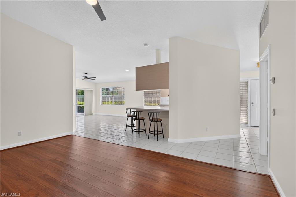 Open floor plan