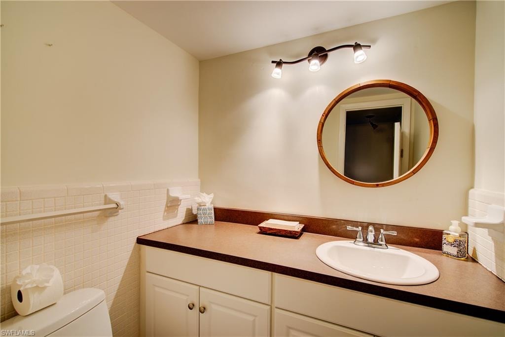 This bathroom is at the opposite end from the Master Suite