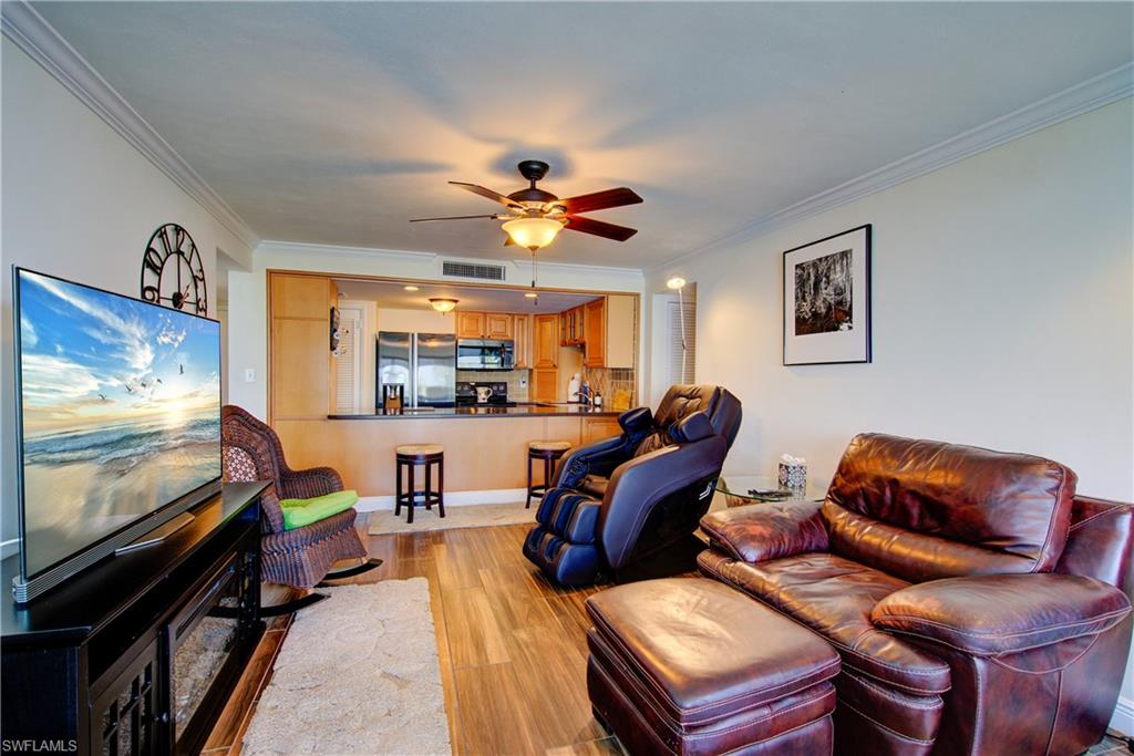An ideal spot for entertaining or relaxing
