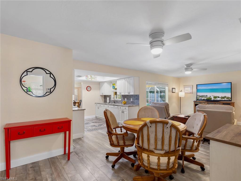 Family room toward kitchen