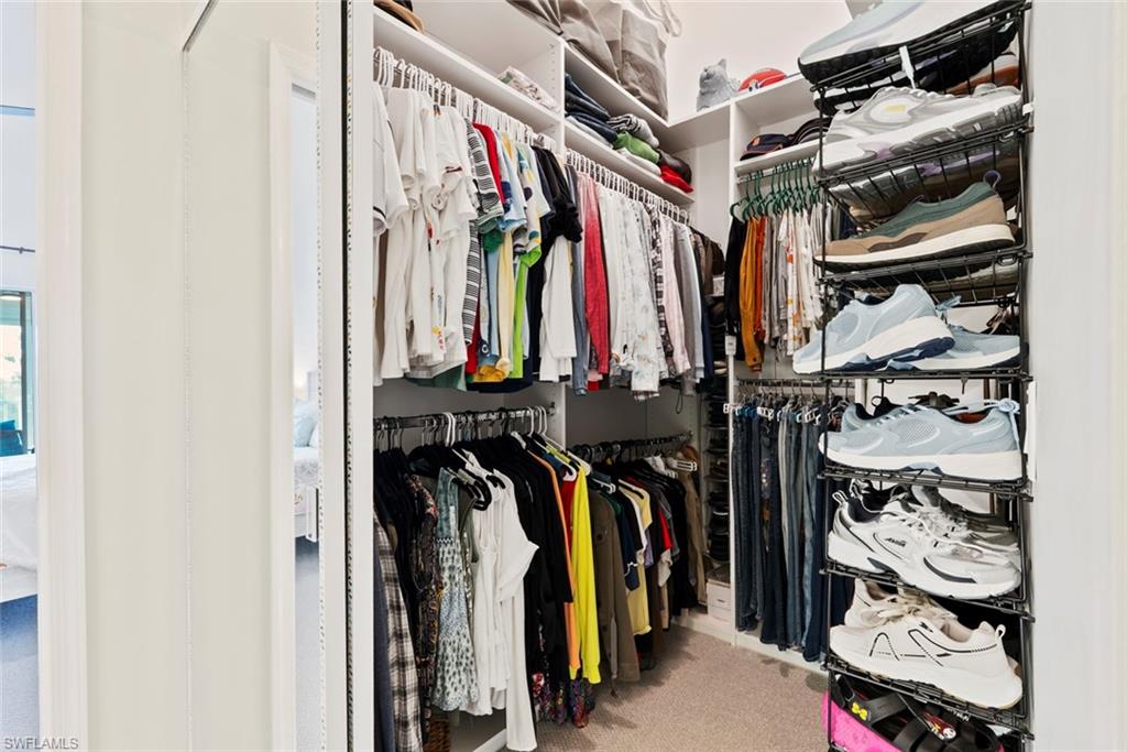 Oversized closet