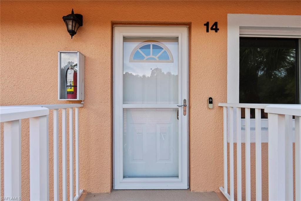 Storm front door and updated keypad entry