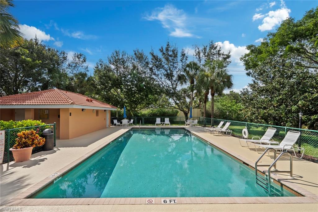 Standard lap pool perfect for lounging