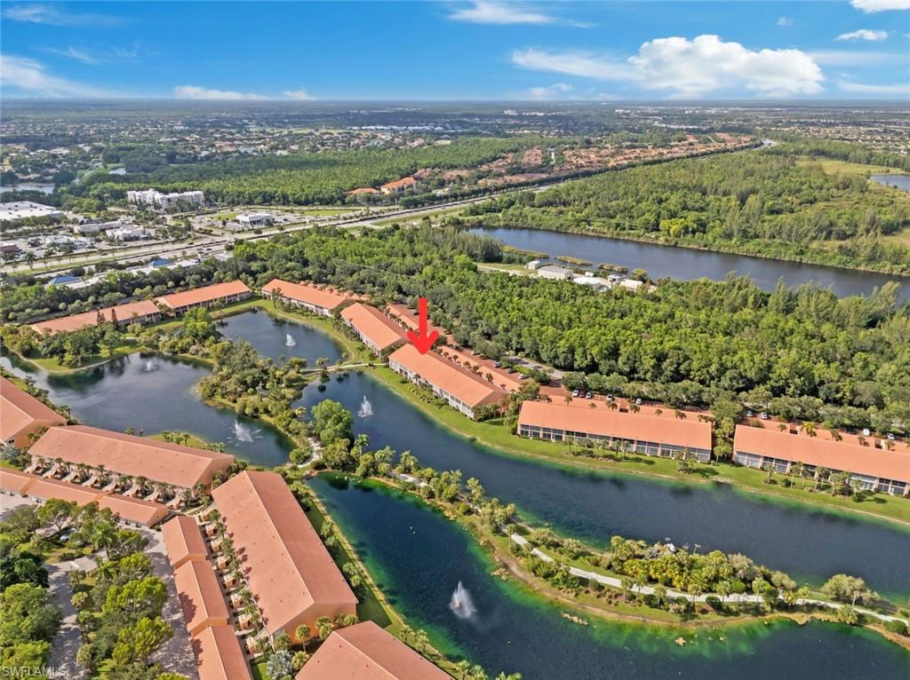 Enjoy the sounds of the fountains and the lake view from your unit