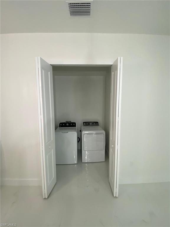 Washer & Drier included for main laundry area