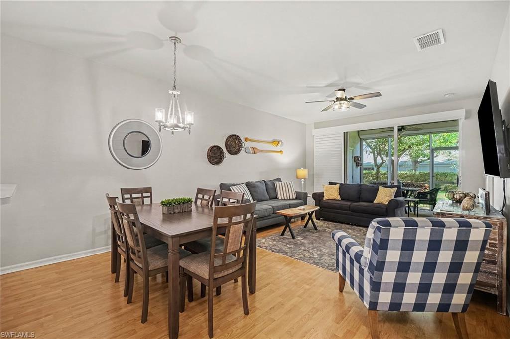 Dining and Living room