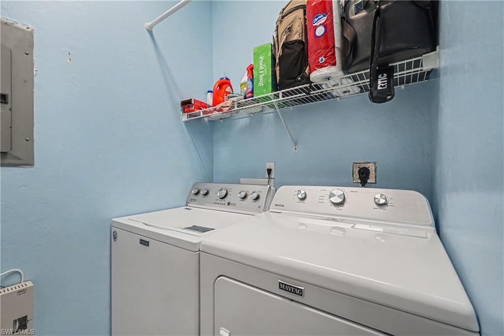 Washer and dryer