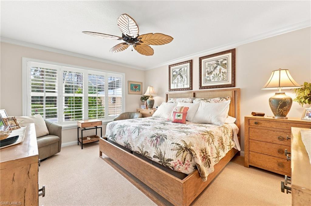 Luxurious master suite that is light and bright and very spacious