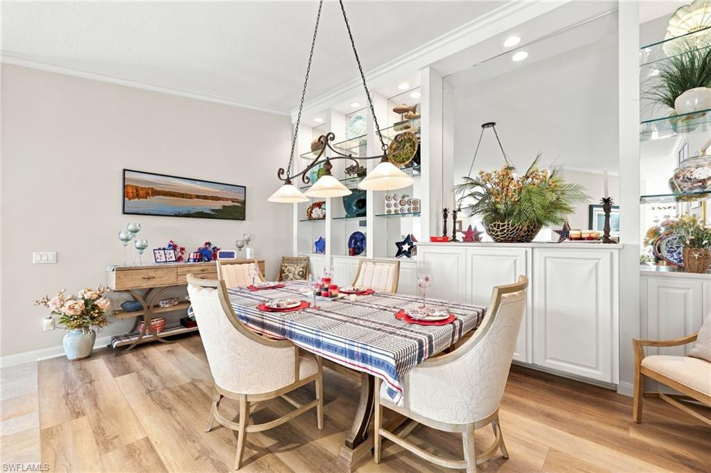 Dining room area/ Family room