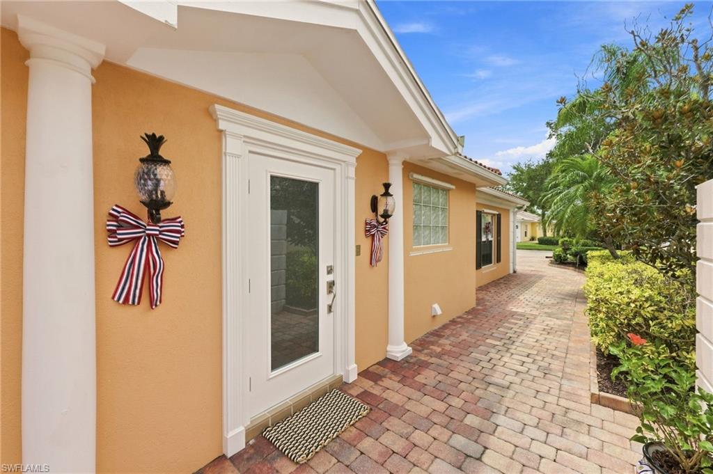 Custom front door entry