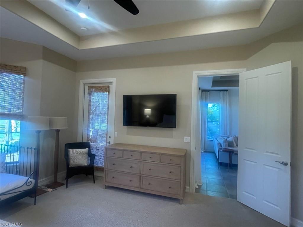 Master Bedroom with door to lanai