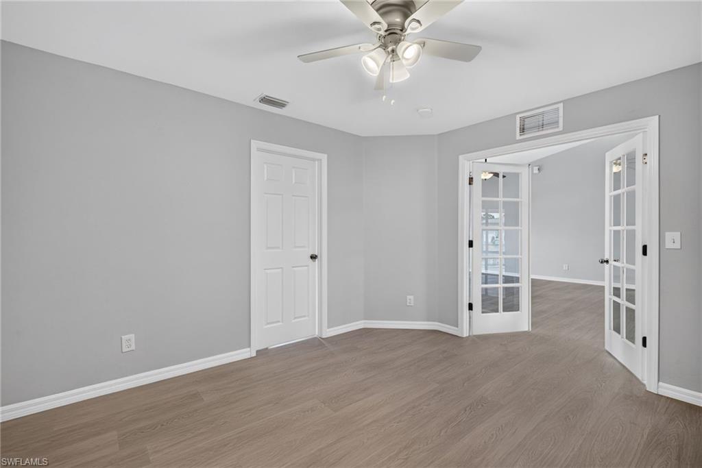 Den facing out to living room