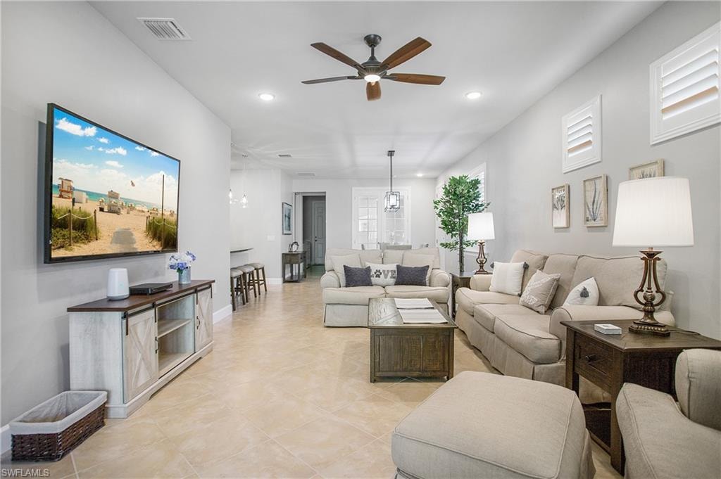 Spacious area to relax