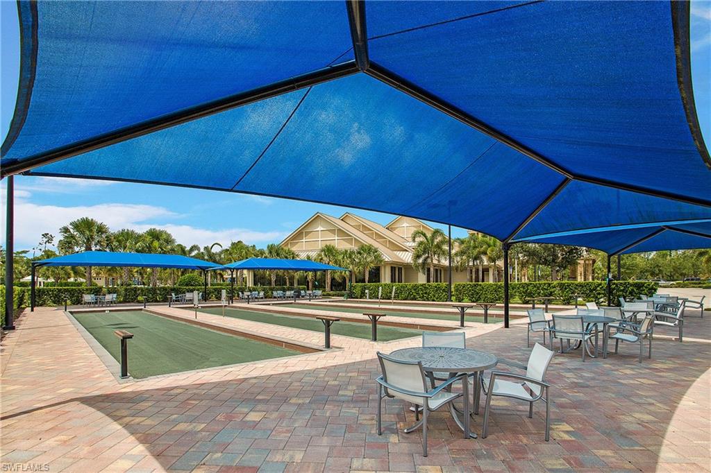 Bocce area