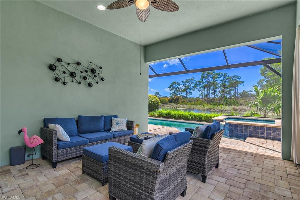 Patio view from home