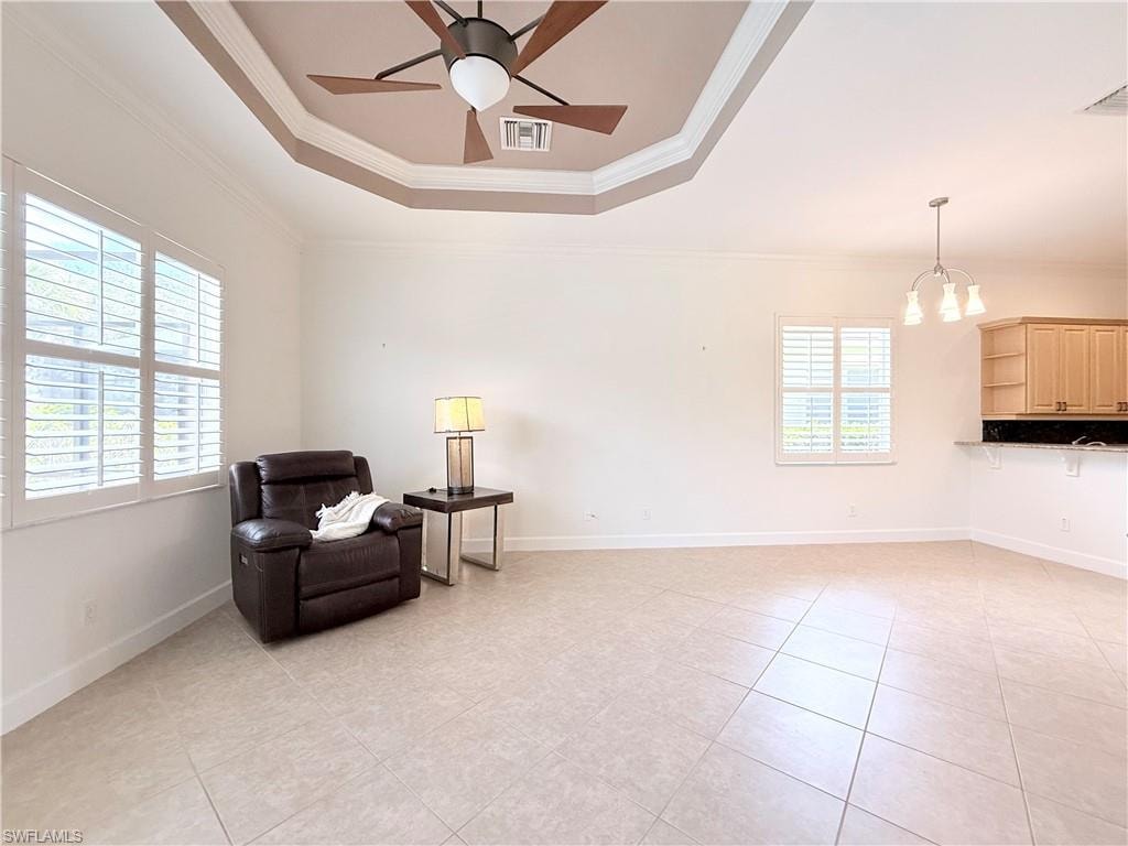Family (flex) room offers additional living space and eating area