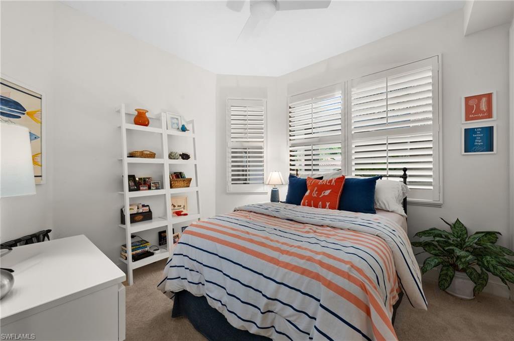 White walls with carpeted flooring