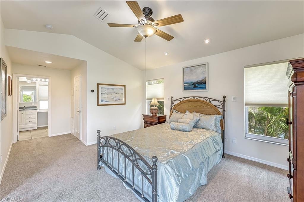 Mother-in-Law Bedroom with an en -suite bathroom.