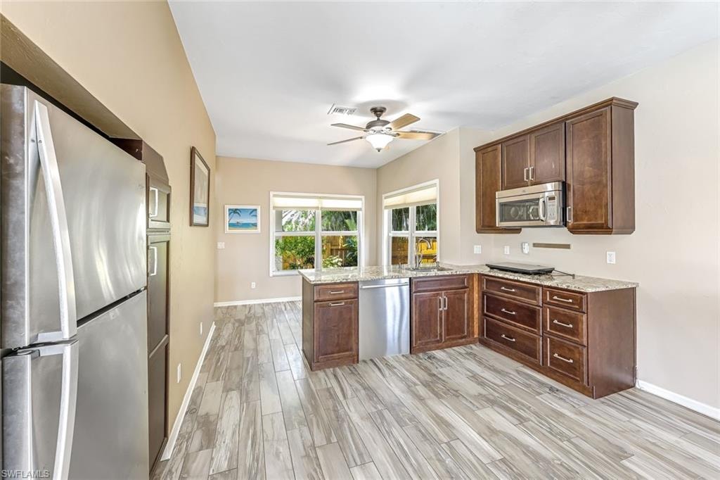 Kitchen Area looking toward the front entry.