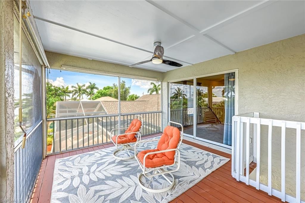 Mother-in-Law Suite Private Balcony with a slider to the bedroom.