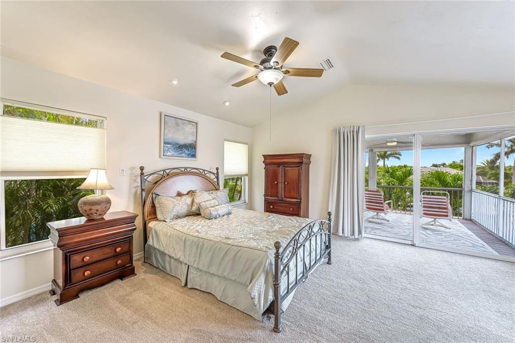 Upstairs Mother-in-law bedroom suite with balcony overlooking the water.
