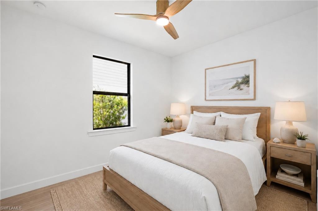 Virtually staged Bedroom 4