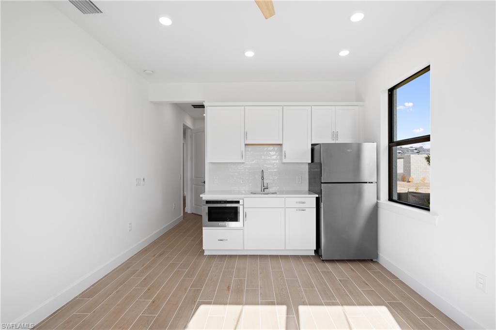 AllGen living area and kitchenette