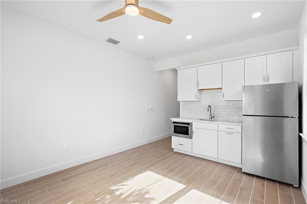 AllGen living area and kitchenette