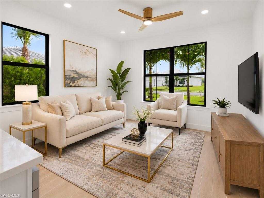 Virtually staged AllGen living area