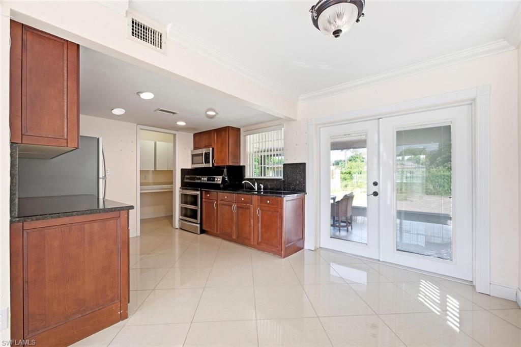 dining and kitchen
