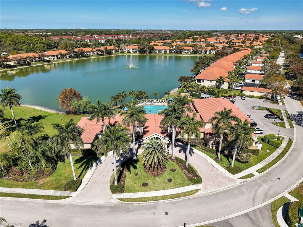 Aerial view of amenities