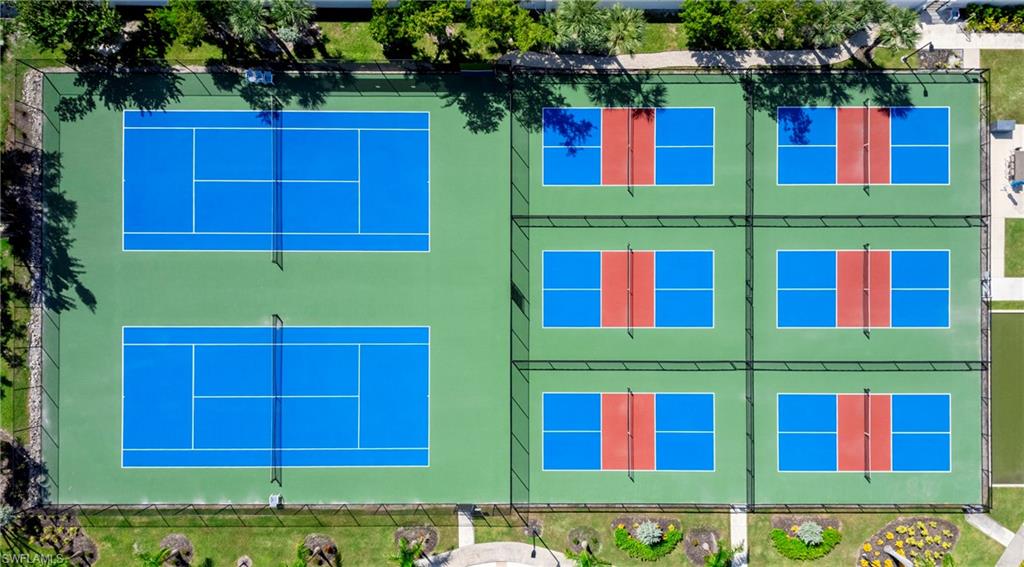 Pickleball and Tennis courts