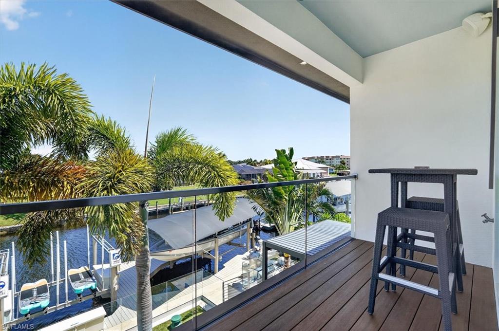 2nd floor balcony off the Primary 2 suite