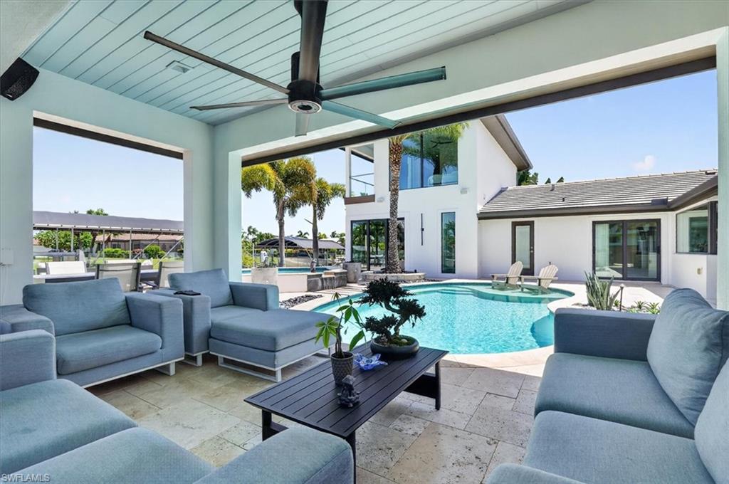 1st of 2 covered cabana spaces