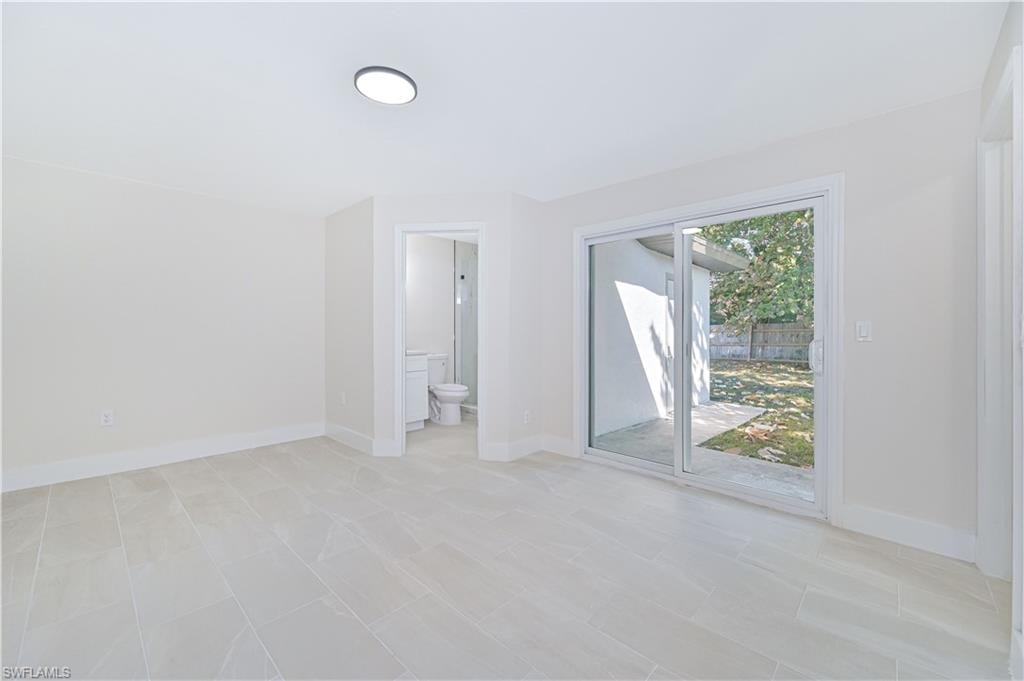 main bedroom with outdoor access