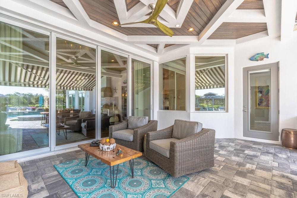 Cypress Tongue & Groove Wood Ceiling