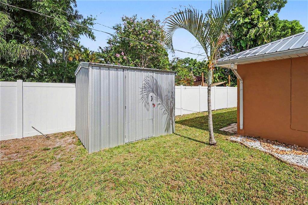 Shed for storage