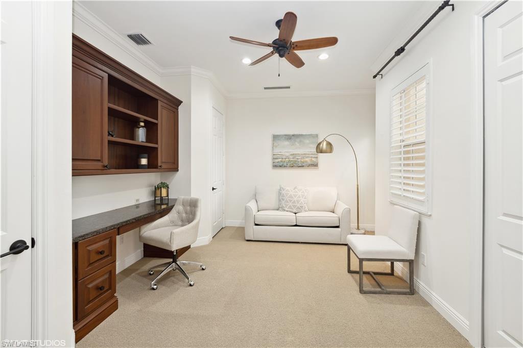 Den - Study - with Pull out Couch - 2 Closets