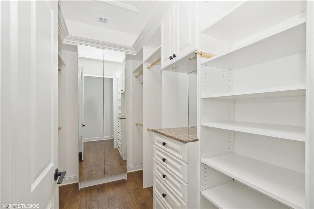 One of Two Walk In Closets